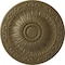 Ekena Millwork Lunel Ceiling Medallion (Fits Canopies up to 3 3/4"), 20 1/4"OD x 1 1/2"P, Mississippi Mud CM20LUMMF - alternate 1